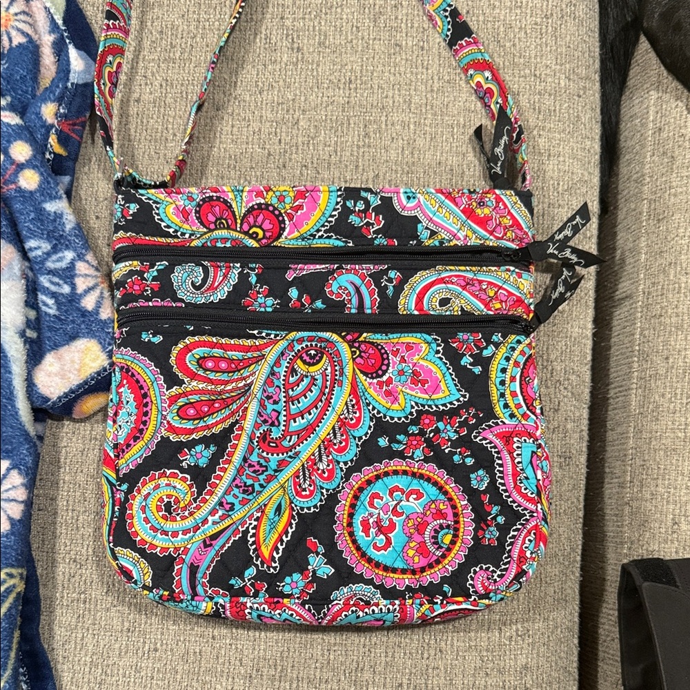 Vera Bradley Multicolor Paisley Crossbody Bag